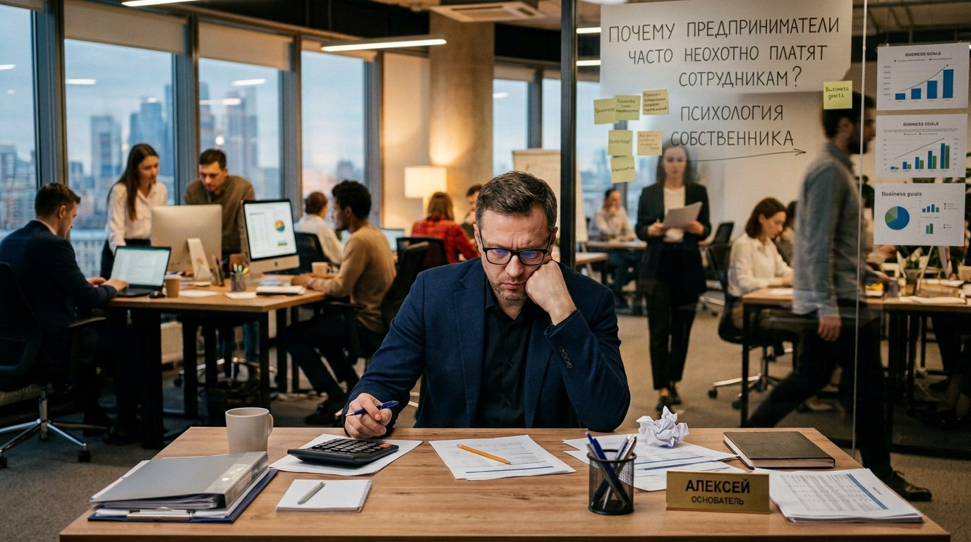Почему предприниматели часто неохотно платят сотрудникам? Психология собственника
